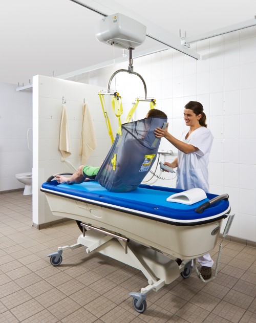 brancard de douche pour le bain ou la douche HandiMove