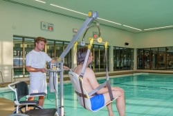 Lève-personne mobile de piscine - Handi-Move Lève-personnes