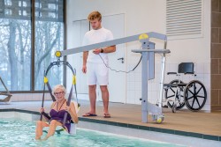 Lève-personne mobile de piscine - Handi-Move Lève-personnes