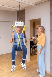 Lève-personne au plafond,  portable avec système "tarzan" - Handi-Move Lève-personnes