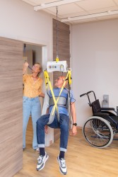 Lève-personne au plafond,  portable avec système "tarzan" - Handi-Move Lève-personnes